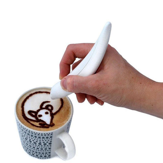 Electric Coffee Art Pen for Spice and Cocoa Designs by HitMyNeed