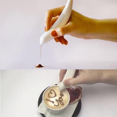Electric Coffee Art Pen for Spice and Cocoa Designs by HitMyNeed