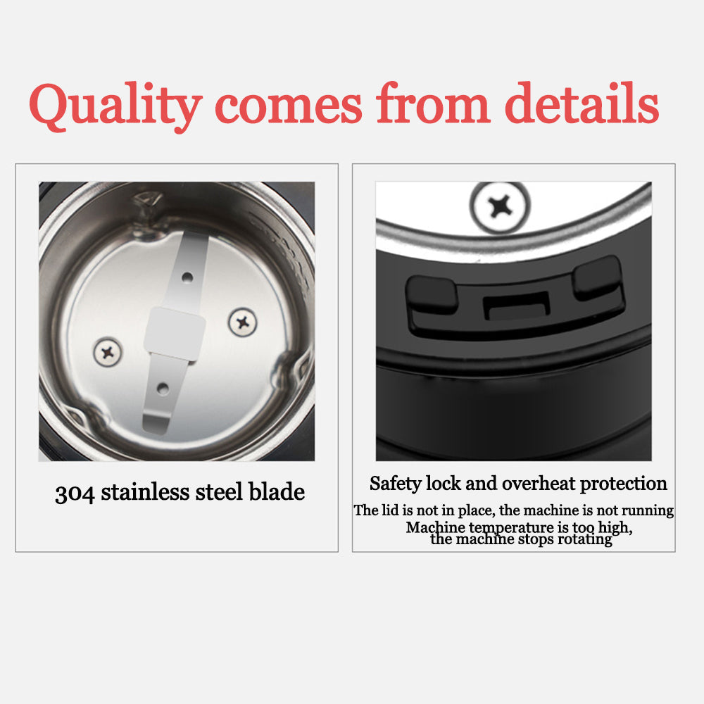 Electric Coffee Bean Grinder Machine 100g by HitMyNeed