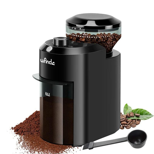 Electric Conical Burr Coffee Grinder with 28 Settings by HitMyNeed