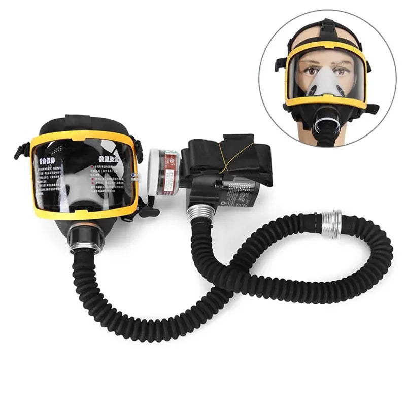 Electric Constant Flow Full Face Air Fed Respirator by HitMyNeed