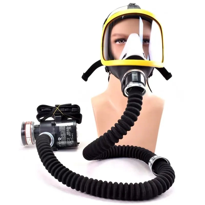 Electric Constant Flow Full Face Air Fed Respirator by HitMyNeed
