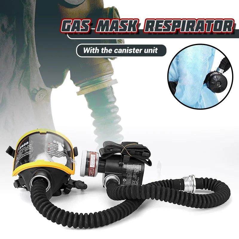 Electric Constant Flow Full Face Air Fed Respirator by HitMyNeed