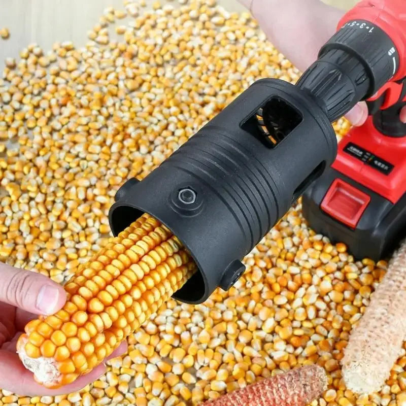 Electric Corn Thresher Head with Grain Separator by HitMyNeed