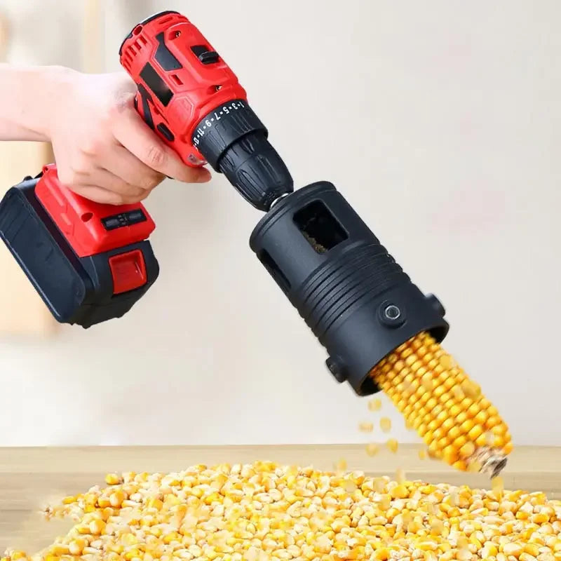 Electric Corn Thresher Head with Grain Separator by HitMyNeed