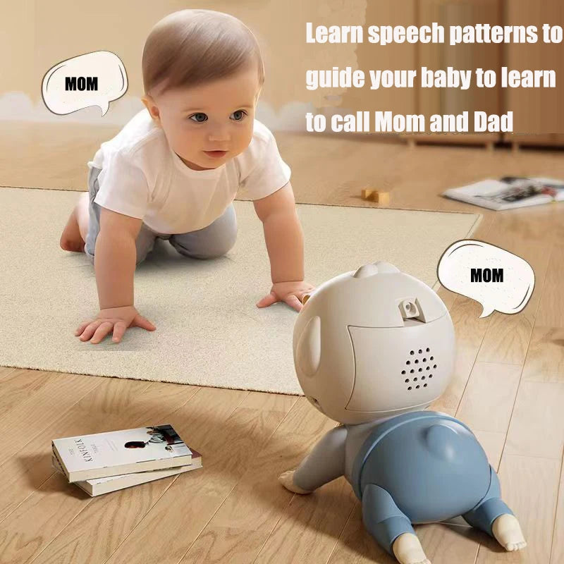 Electric Crawling Baby Doll Toy with Sound for Toddlers by HitMyNeed