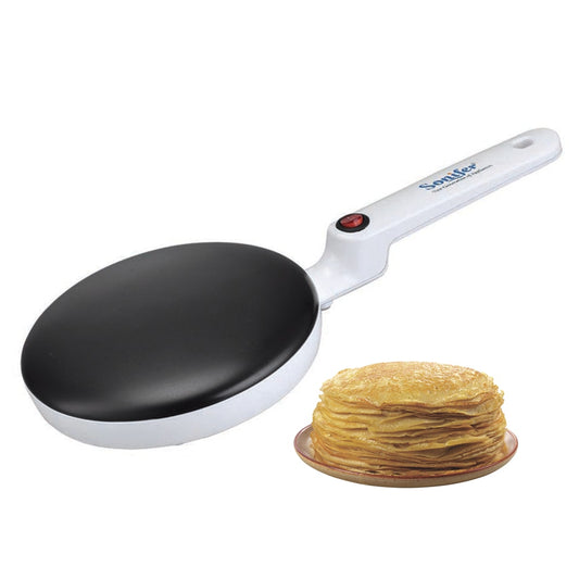 Electric Crepe Maker with Non-Stick Plate by HitMyNeed