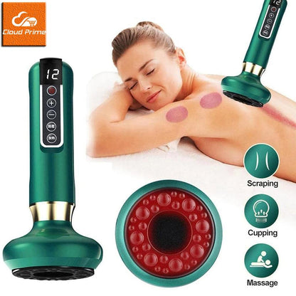 Electric Cupping Massager with Infrared Heat by HitMyNeed