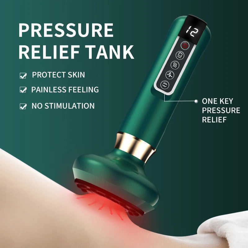 Electric Cupping Massager with Infrared Heat by HitMyNeed