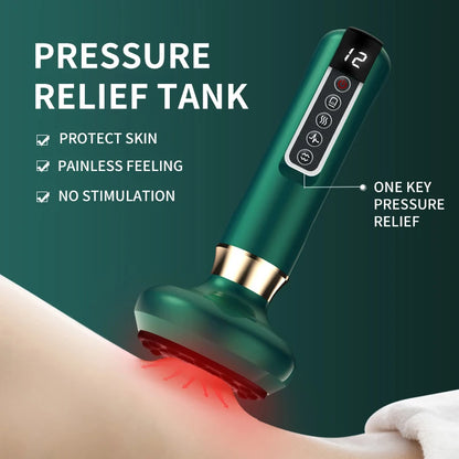 Electric Cupping Massager with Infrared Heat by HitMyNeed