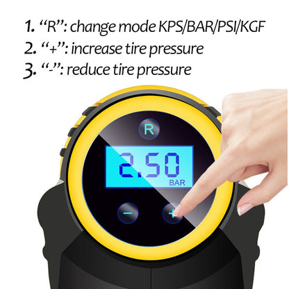 Electric Digital Tire Inflator Air Pump 12V by HitMyNeed