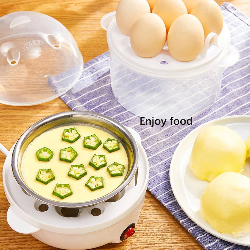 Electric Double-Layer Egg Cooker & Steamer by HitMyNeed