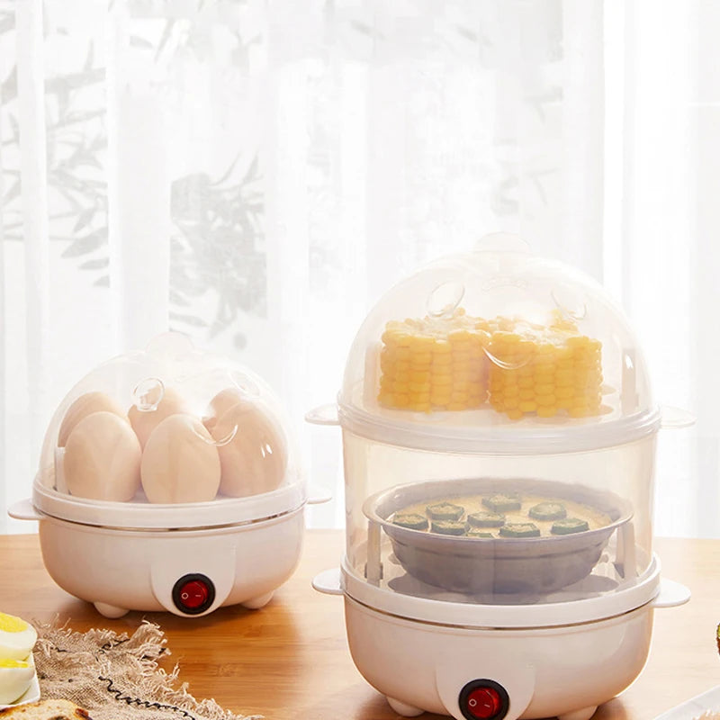 Electric Double-Layer Egg Cooker & Steamer by HitMyNeed