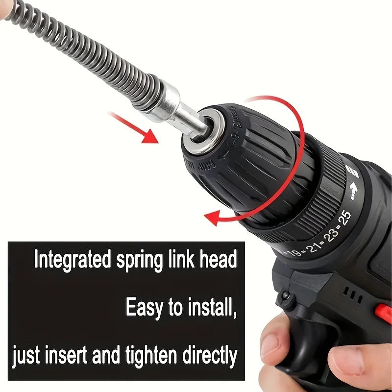 Electric Drill Pipe Dredging Spring 1-2.5m Set 1-5m-59in by HitMyNeed