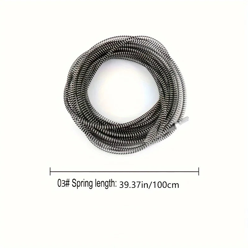 Electric Drill Pipe Dredging Spring 1-2.5m Set 2-5m-98-4in by HitMyNeed