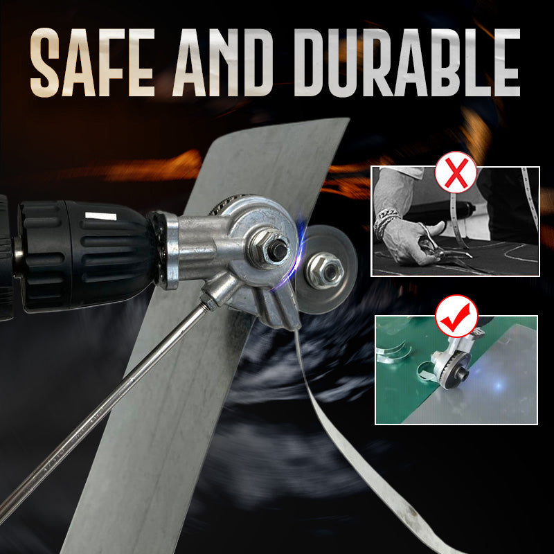 Electric Drill Sheet Metal Nibbler Cutter Tool by HitMyNeed