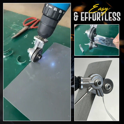 Electric Drill Sheet Metal Nibbler Cutter Tool by HitMyNeed