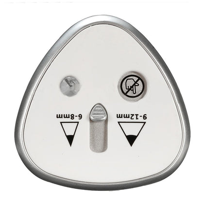 Electric Dual-Hole Pencil Sharpener, Battery Powered by HitMyNeed