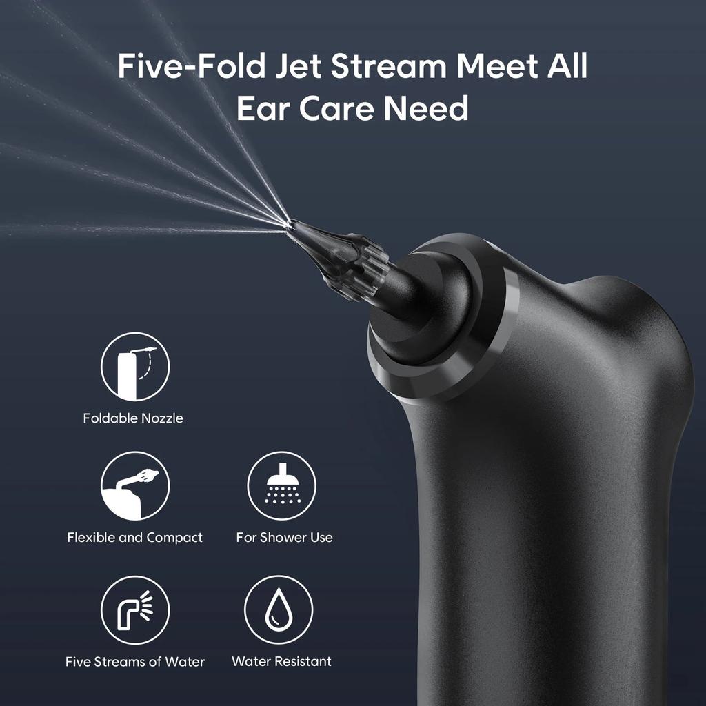 Electric Ear Cleaner Kit with 4 Pressure Modes by HitMyNeed