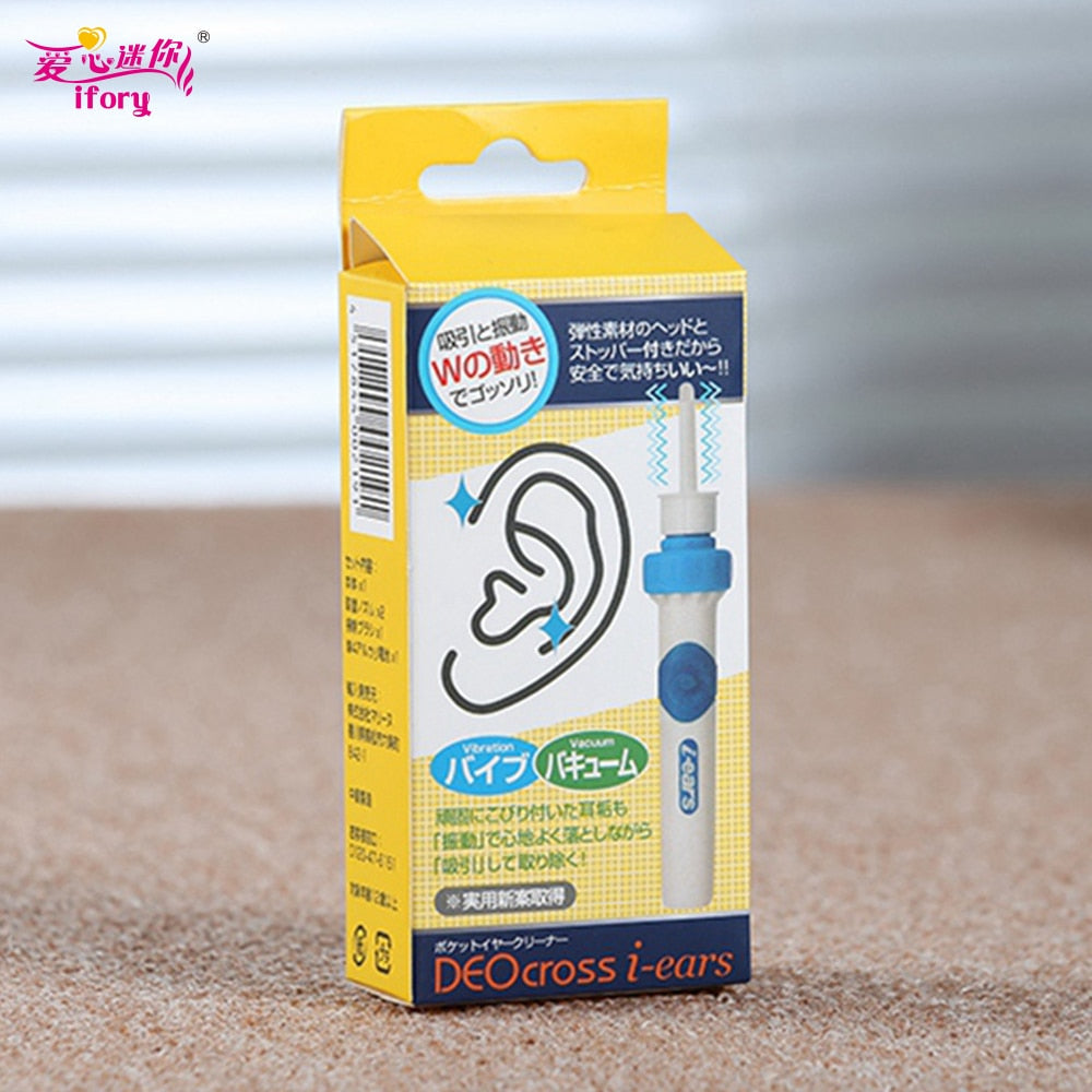 Electric Ear Vacuum Wax Remover Portable Cleaner by HitMyNeed