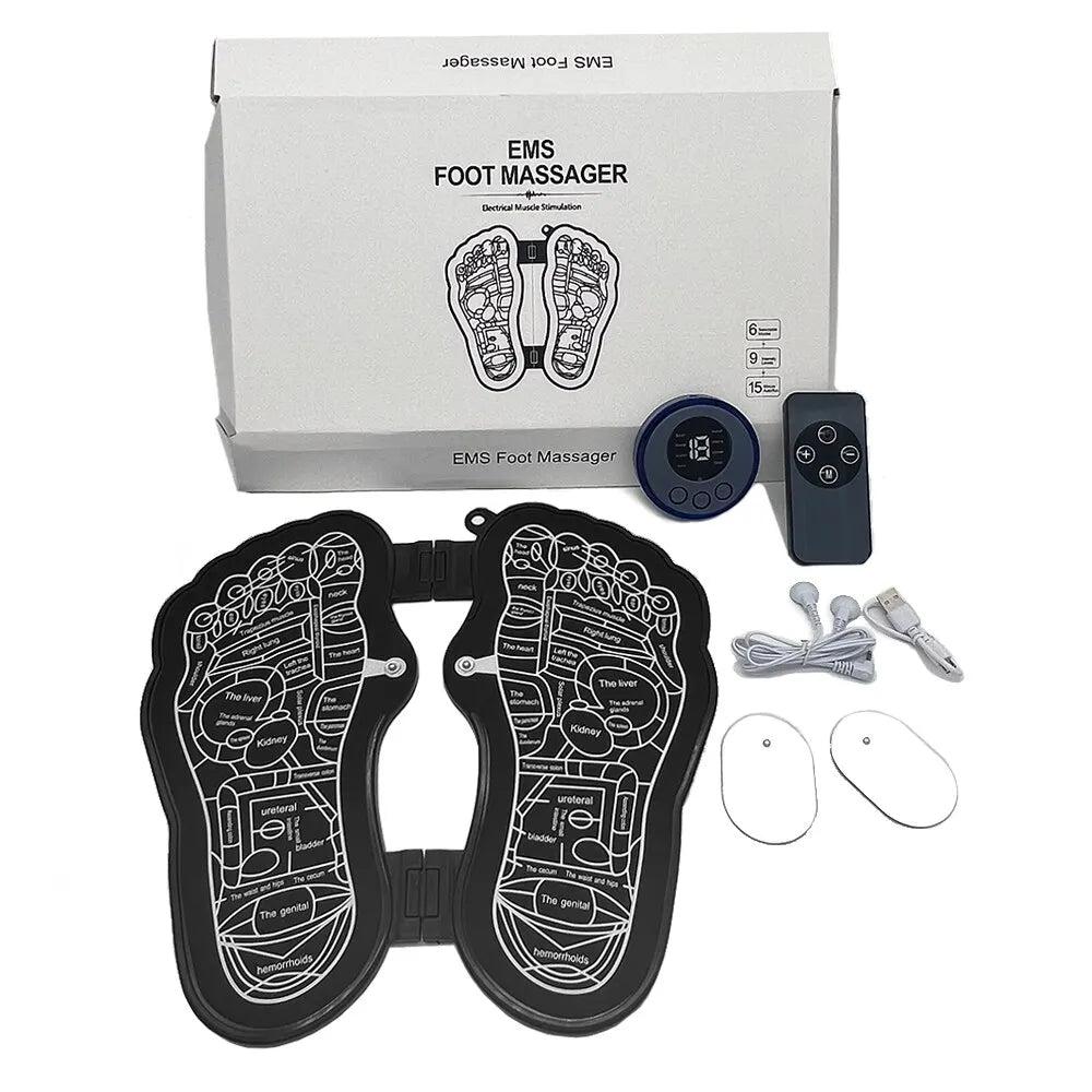 Electric EMS Foot Massage Pad with Remote Control by HitMyNeed