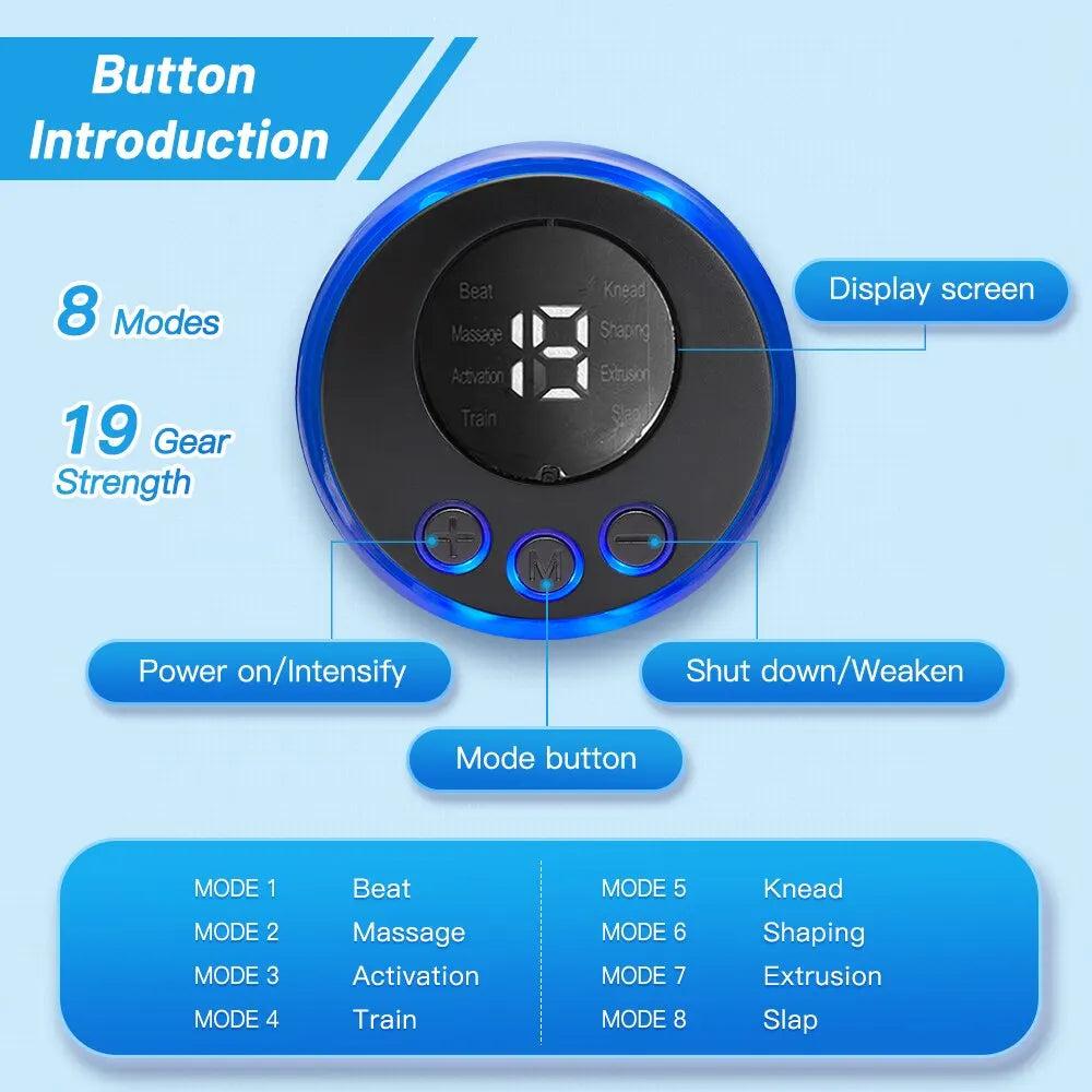 Electric EMS Foot Massage Pad with Remote Control by HitMyNeed