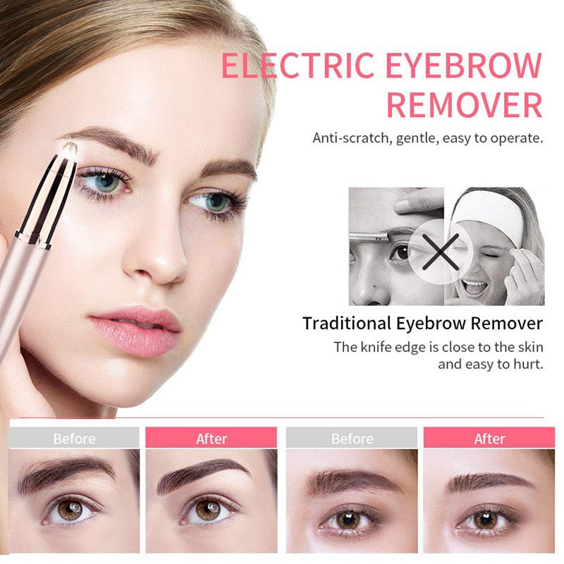 Electric Eyebrow Trimmer Pencil for Women by HitMyNeed