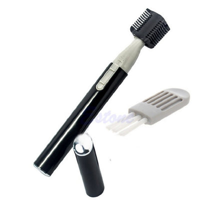 Electric Eyebrow Trimmer with Blade & Comb Set by HitMyNeed