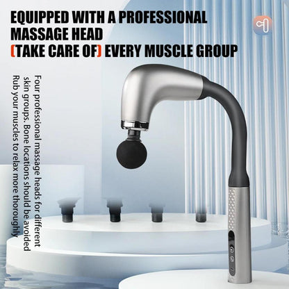 Electric Fascia Gun Massager with 9 Speed Levels by HitMyNeed