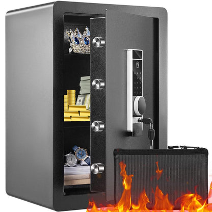 Electric Fingerprint & Digital Safe 1.8 / 2.2 cu ft 2-2-cubic-feet by HitMyNeed