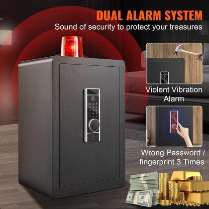 Electric Fingerprint & Digital Safe 1.8 / 2.2 cu ft by HitMyNeed