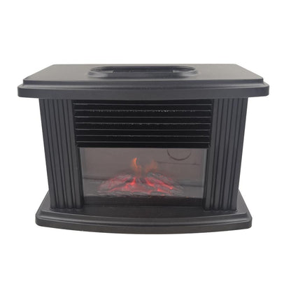 Electric Fireplace Tabletop Heater with Remote by HitMyNeed
