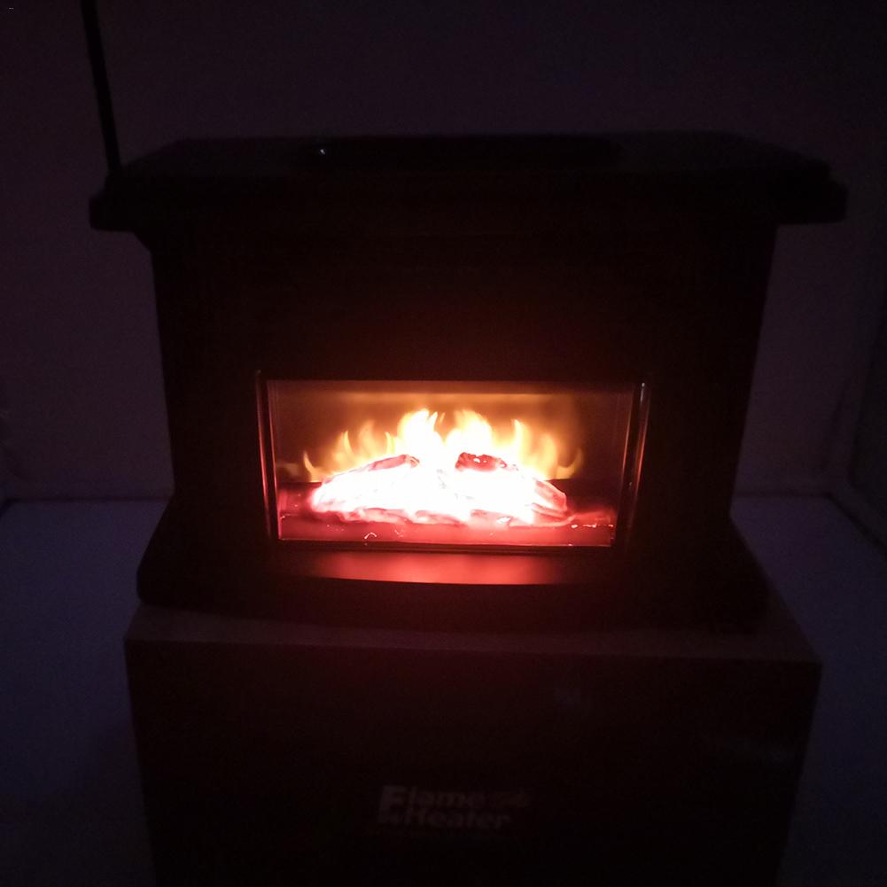 Electric Fireplace Tabletop Heater with Remote by HitMyNeed