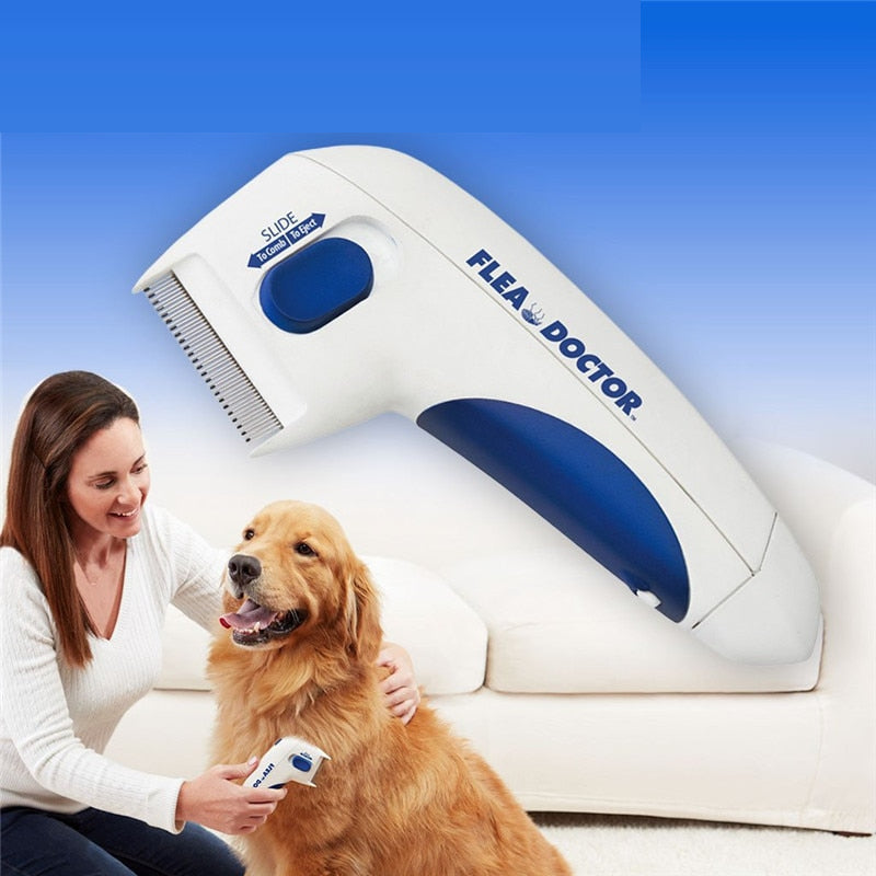 Electric Flea & Tick Comb for Dogs and Cats by HitMyNeed