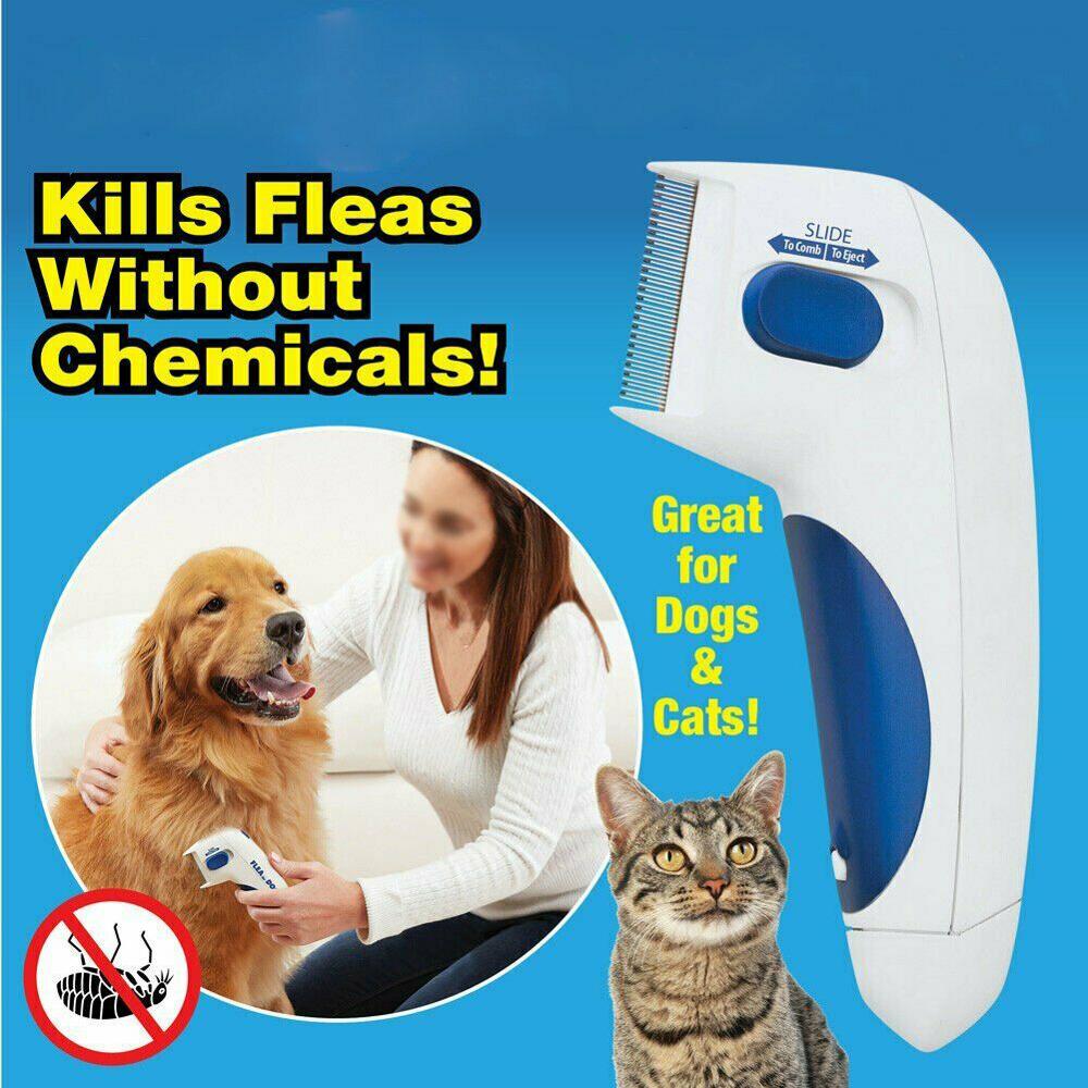Electric Flea & Tick Comb for Dogs and Cats by HitMyNeed