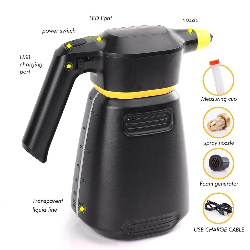 Electric Foam Sprayer Car & Home High Pressure Washer by HitMyNeed