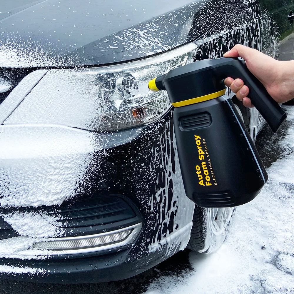 Electric Foam Sprayer Snow Cannon for Car & Bike Wash by HitMyNeed