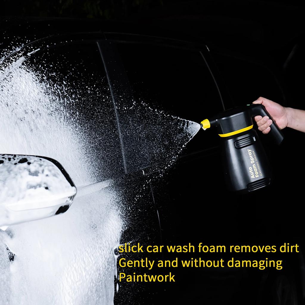 Electric Foam Sprayer Snow Cannon for Car & Bike Wash by HitMyNeed