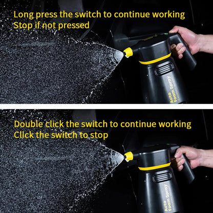 Electric Foam Sprayer Snow Cannon for Car & Bike Wash by HitMyNeed