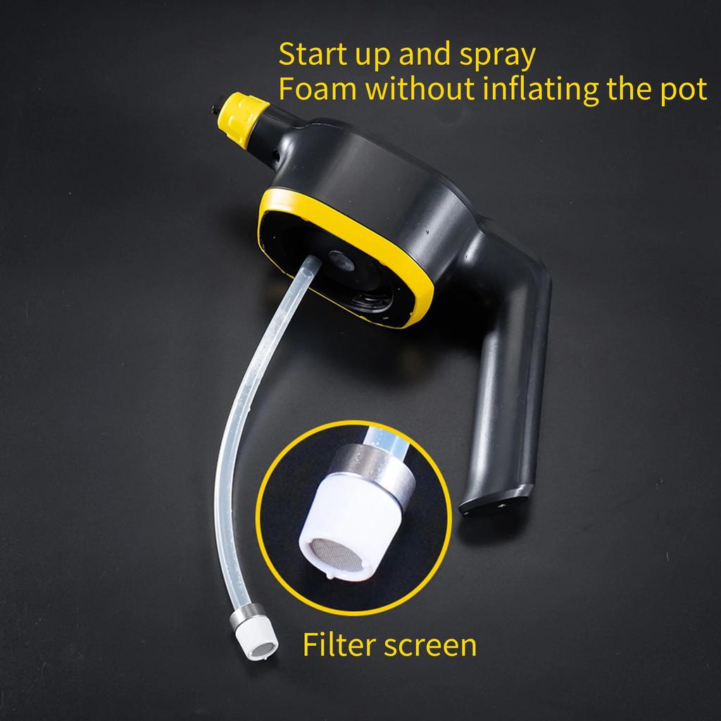 Electric Foam Sprayer Snow Cannon for Car & Bike Wash by HitMyNeed