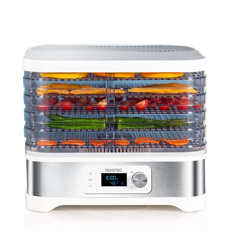 Electric Food Dehydrator with 5 Trays, 10L, 400W by HitMyNeed