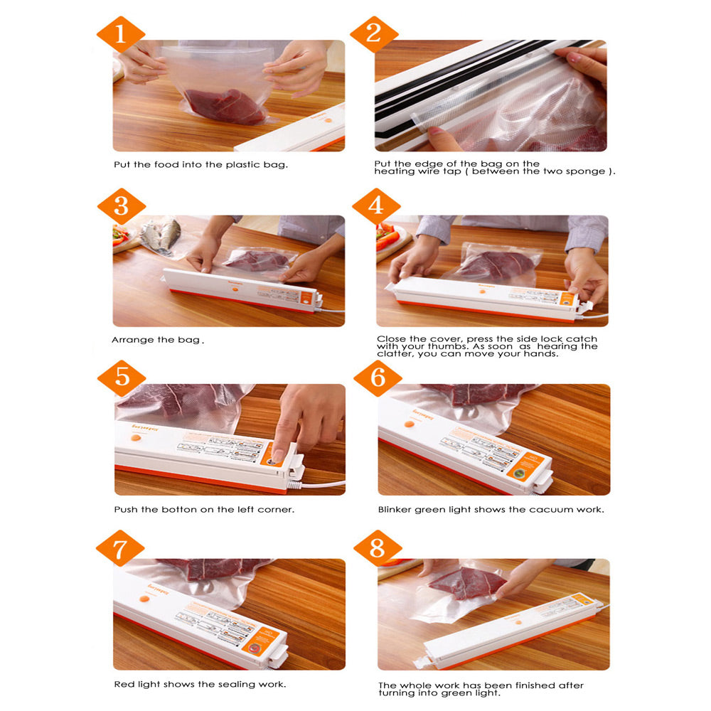 Electric Food Vacuum Sealer Packing Machine by HitMyNeed