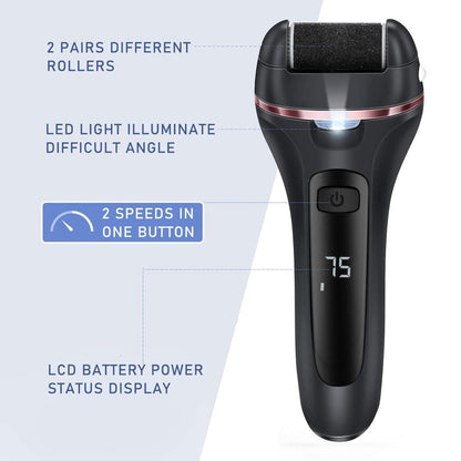 Electric Foot File Callus Remover Pedicure Tool by HitMyNeed