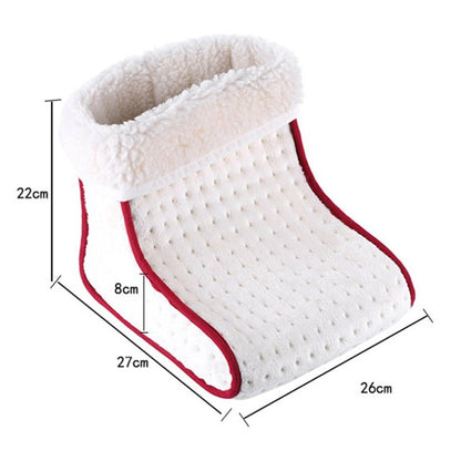 Electric Foot Warmer Heating Pad with Fleece Lining by HitMyNeed