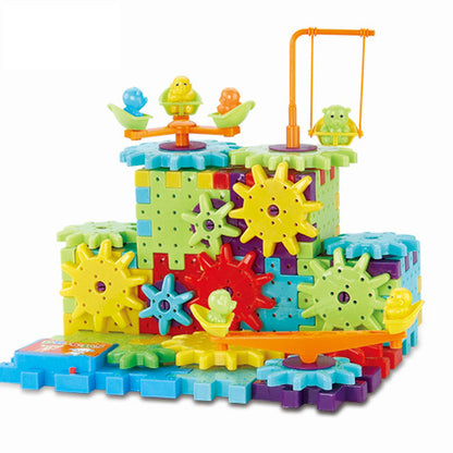 Electric Gears Learning Construction Set for Kids by HitMyNeed