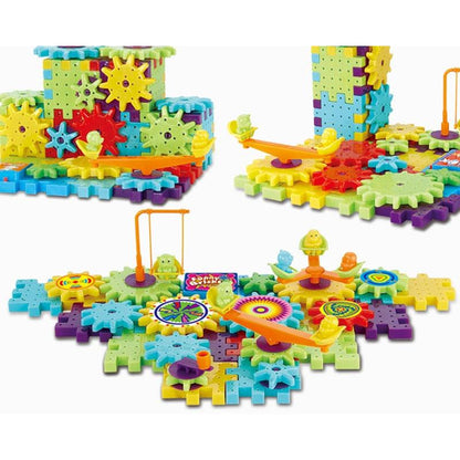 Electric Gears Learning Construction Set for Kids by HitMyNeed