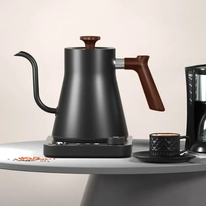 Electric Gooseneck Kettle 900ml with Temp Control by HitMyNeed