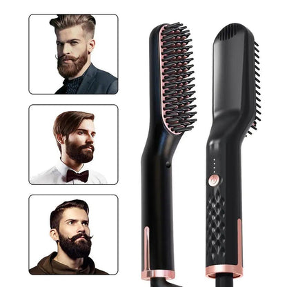 Electric Hair & Beard Straightening Brush by HitMyNeed