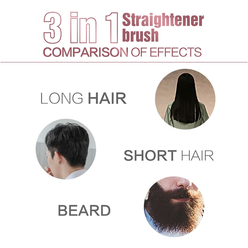 Electric Hair & Beard Straightening Comb by HitMyNeed