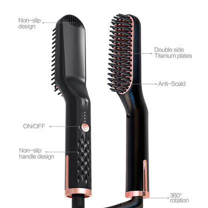 Electric Hair & Beard Straightening Comb by HitMyNeed